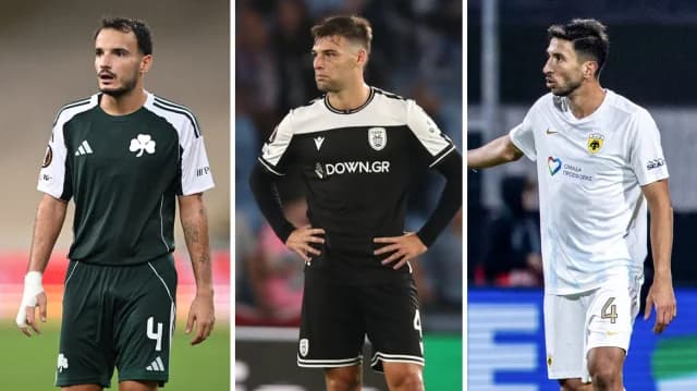 Albtraumwoche für griechische Teams in europäischen Pokalen