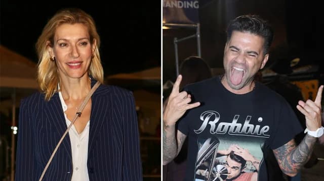 Prominente beim Robbie Williams Konzert in Kallimarmaro