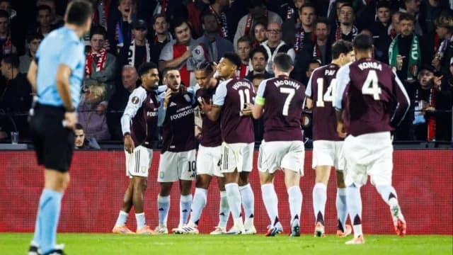 Europa League: Auswärtssiege für Aston Villa, Midtjylland und Dinamo Zagreb