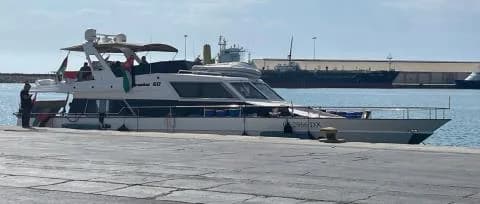 Gaza Flotilla Boat Stuck in Ayia Napa Marina Due to Damage