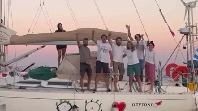 Επιστρέφουν στην Αθήνα οι Έλληνες του στολίσκου για τη Γάζα