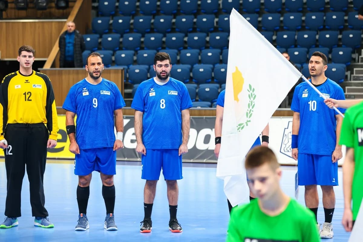 Selección Nacional de Balonmano de Chipre: Convocatoria para los partidos contra Turquía