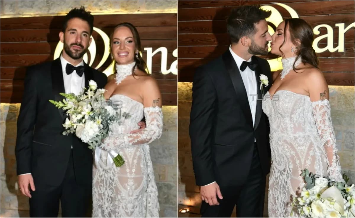 Andromachi & Giorgos Livani: Erste Fotos von Hochzeit und Taufe