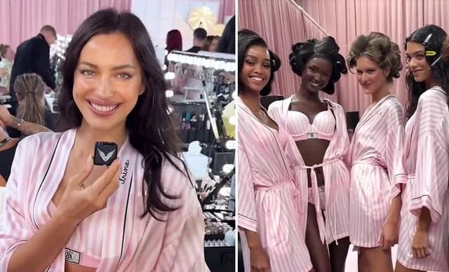 Эффектное шоу Victoria's Secret: закулисные видео и гламурные появления