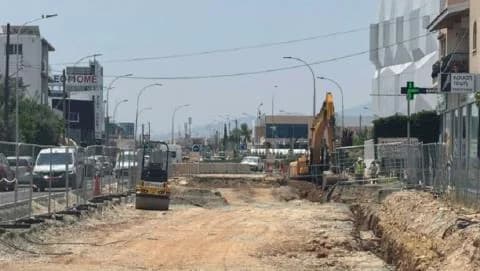 סטרובולוס: העבודות ברחוב צריו מתקדמות כמתוכנן