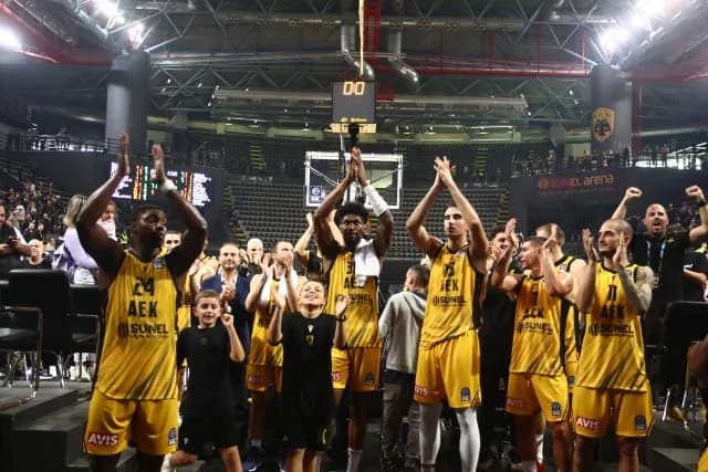 AEK - Karditsa 77-62: Komfortabler Sieg für AEK