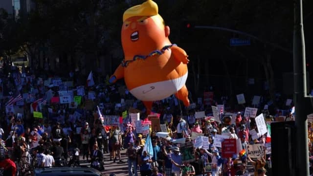 USA: 'No Kings'-Proteste gegen die Trump-Regierung