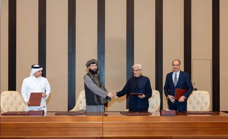 Pakistan und Afghanistan vereinbaren Waffenstillstand in Katar
