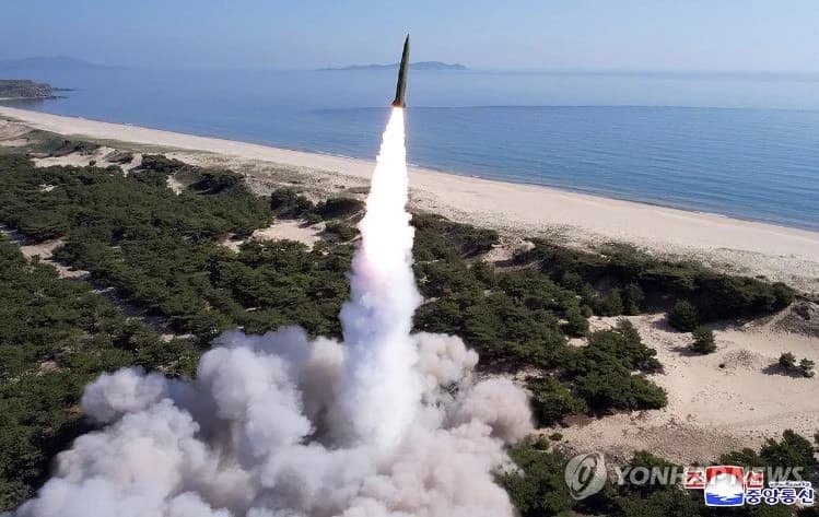 North Korea Launches Ballistic Missile Towards East