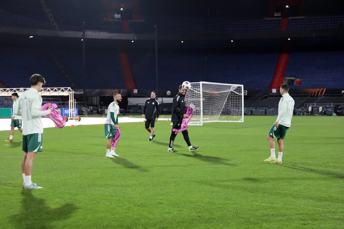Partido Feyenoord-Panathinaikos en duda por caos climático