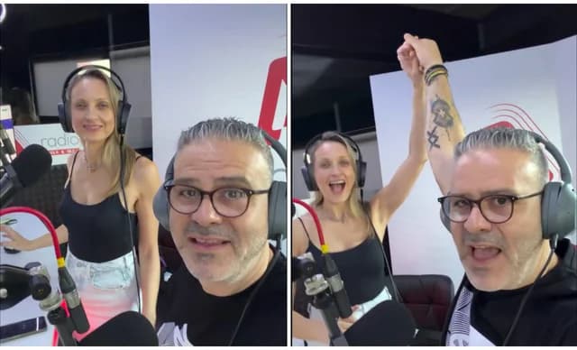Louis Patsalidis: Geburtstagsfeier im Alpha Radio und in der Taverne in Nikosia