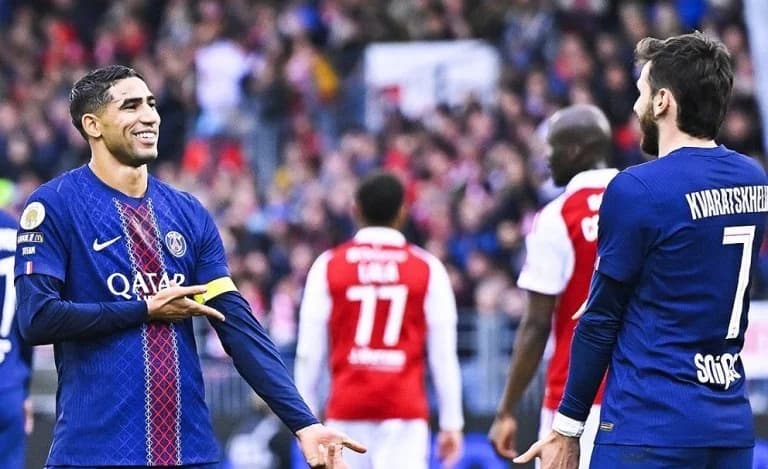 Brest – Paris Saint-Germain 0-3: Cómoda victoria para los parisinos