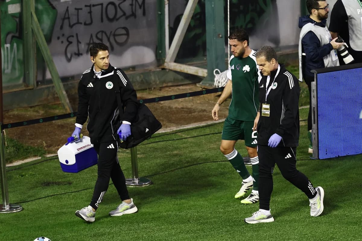 חשש לפציעה של קלבריה בפנאתינייקוס