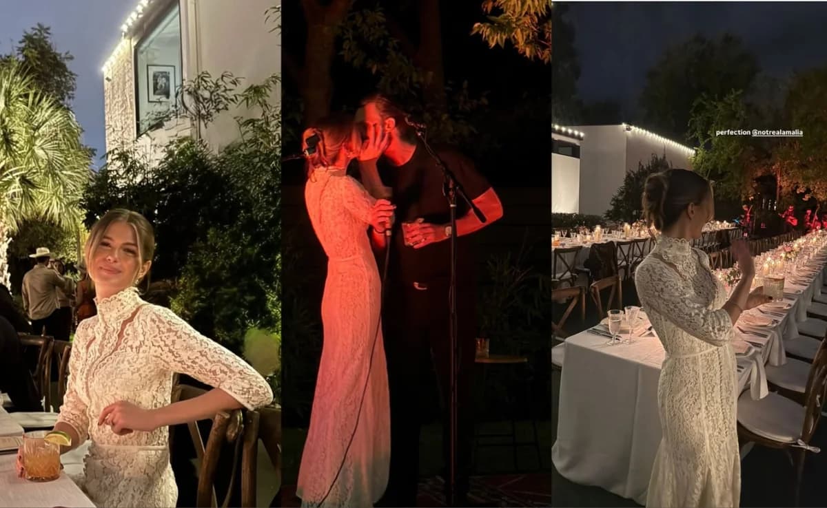 Amalia Kostopoulou und Jake Medwell feiern ihre Verlobung in Texas