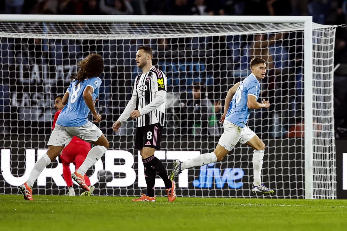 Lazio triunfa sobre Juventus con una victoria 1-0