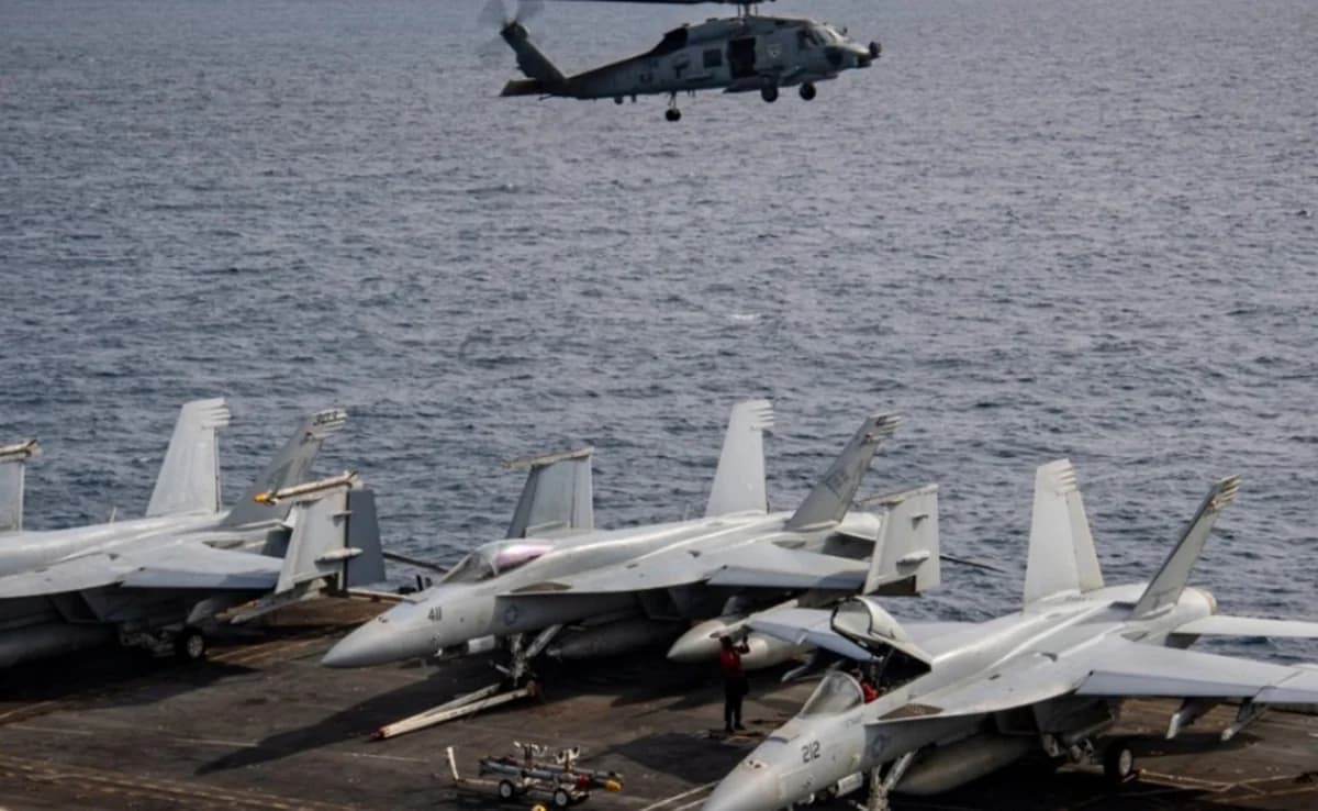US Fighter Jet and Helicopter Crash in South China Sea