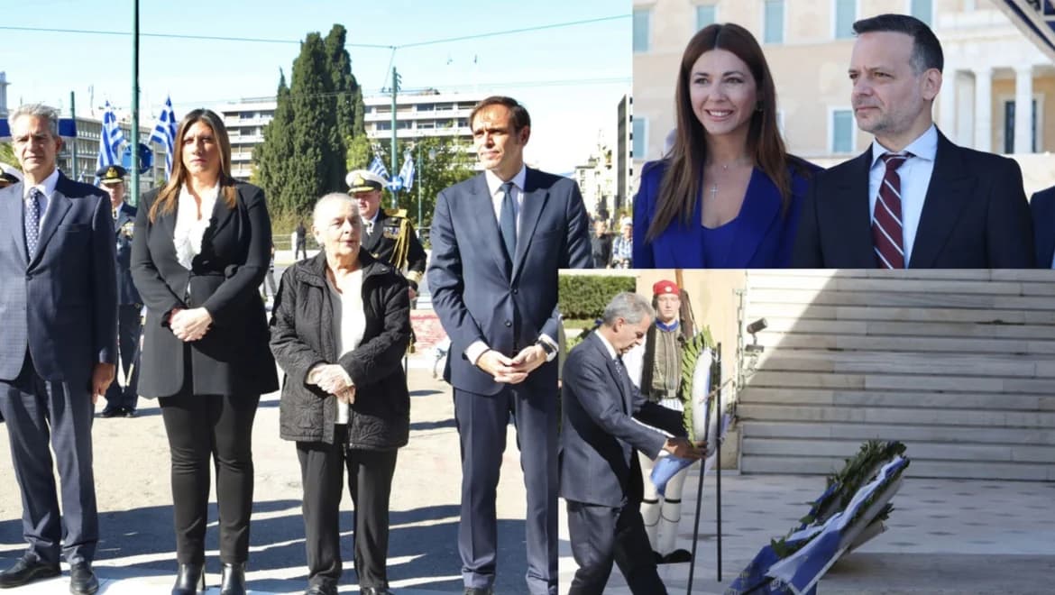 Αθήνα: Μαθητική παρέλαση για την 28η Οκτωβρίου στο Σύνταγμα
