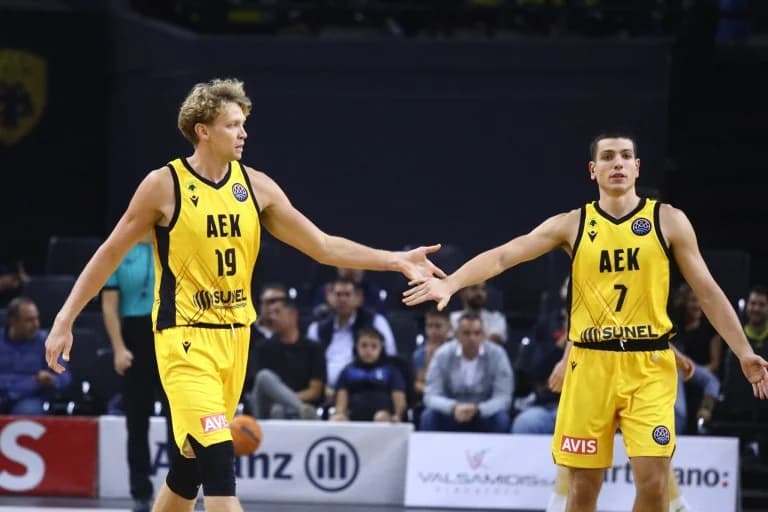 Levice – AEK 69-71: Thrilling victory for AEK in BCL