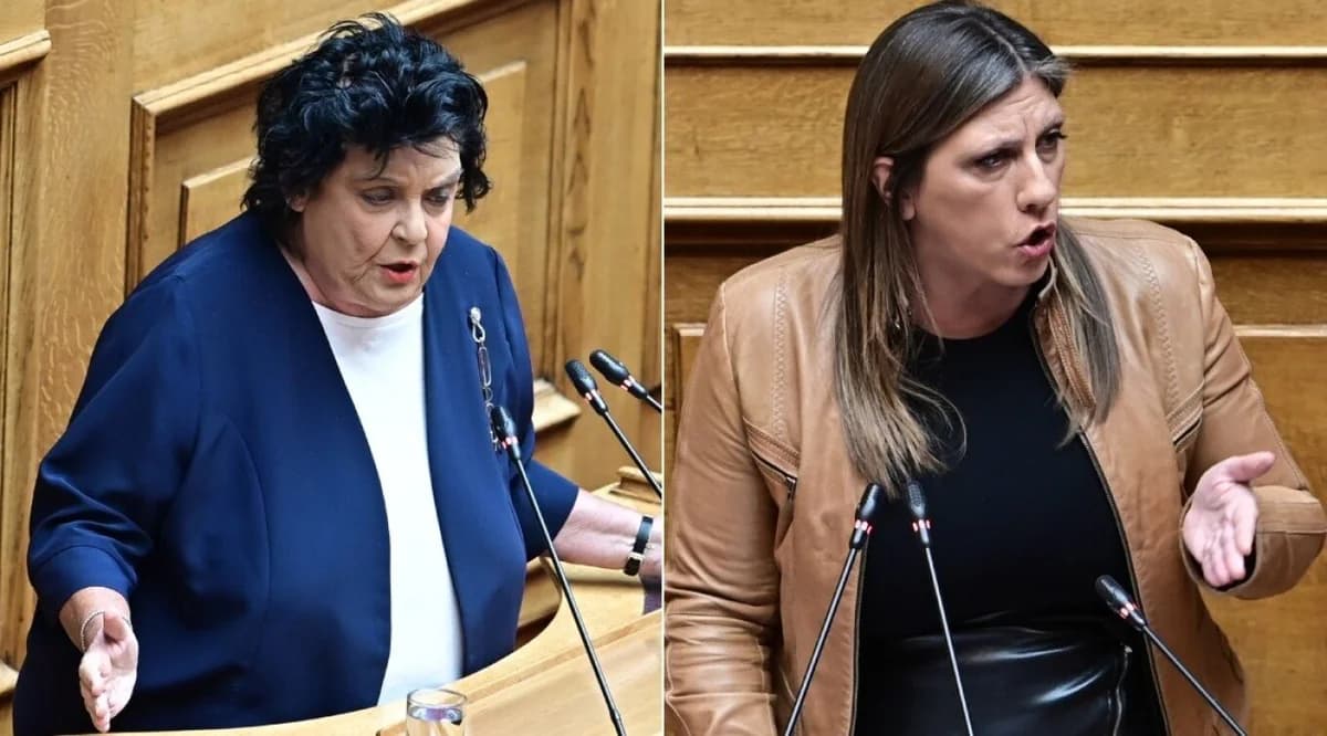 Ένταση στη Βουλή: Κόντρα Κανέλλη-Κωνσταντοπούλου για Χρυσή Αυγή και Χούντα