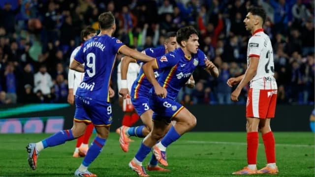 La Liga: Η Χετάφε νίκησε 2-1 την Τζιρόνα και ανέβηκε στην 6η θέση
