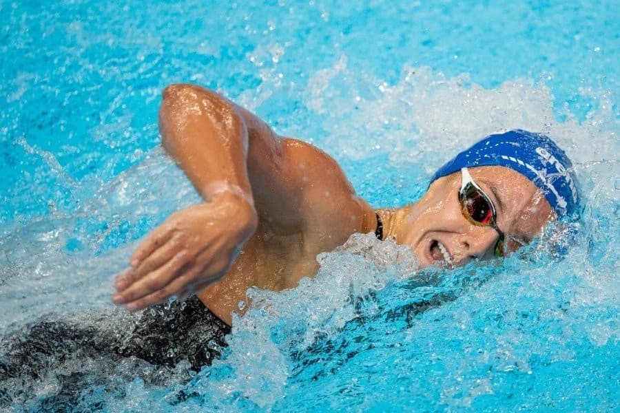 Pavlopoulou bricht griechischen Rekord über 200 m Lagen (25 m)