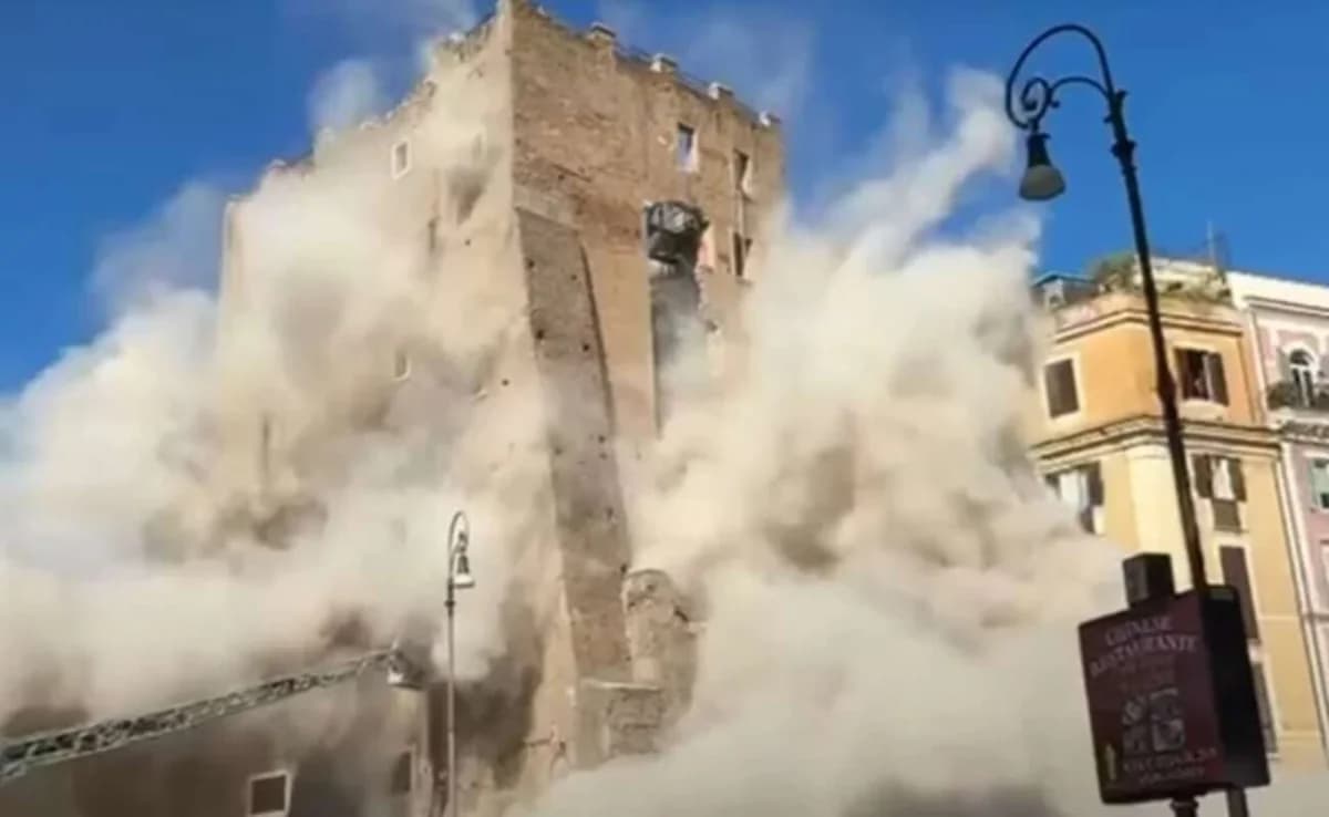 Derrumbe parcial de torre cerca del Coliseo: Tres heridos