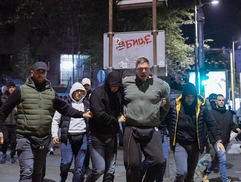 Shock: Former Serbian National Team Player Arrested in Belgrade Protests