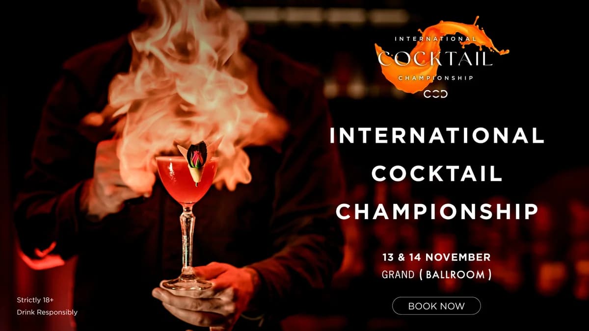 Internationale Cocktail-Meisterschaft im City of Dreams Mediterranean