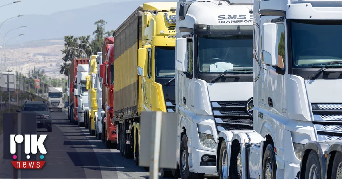 Transporters 'A' Strike Continues in Limassol