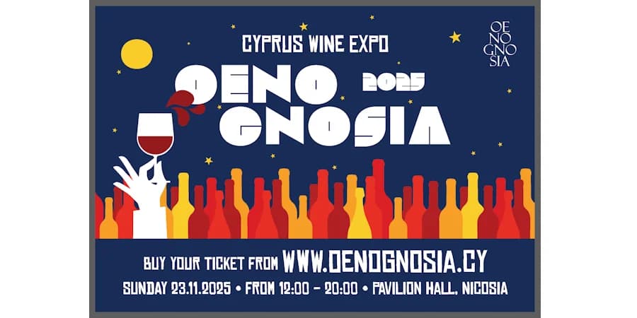 Cyprus Wine Expo – Oenognosia 2025: Internationale Weinmesse in Nikosia