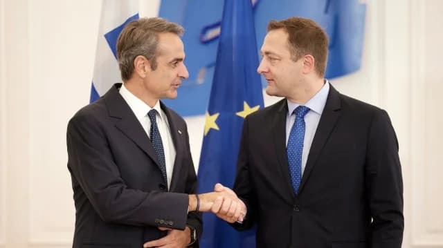 Mitsotakis trifft EU-Agrarkommissar zu Agrarsubventionen