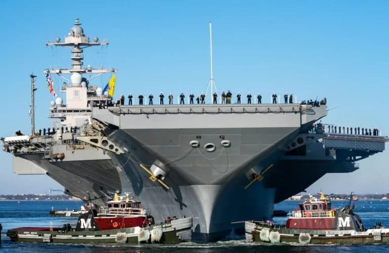 Portaaviones: Superpotencias proyectan poder en el mar