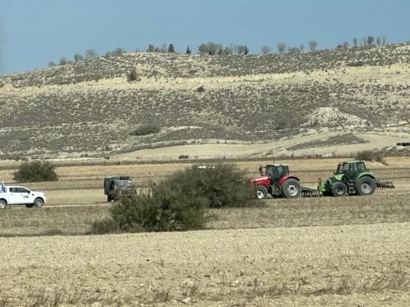 La calma regresa a la zona de amortiguamiento de Deryneia tras la intervención de la UNFICYP