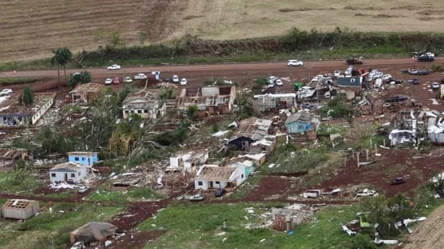 Βραζιλία: Τουλάχιστον 6 νεκροί από ανεμοστρόβιλο