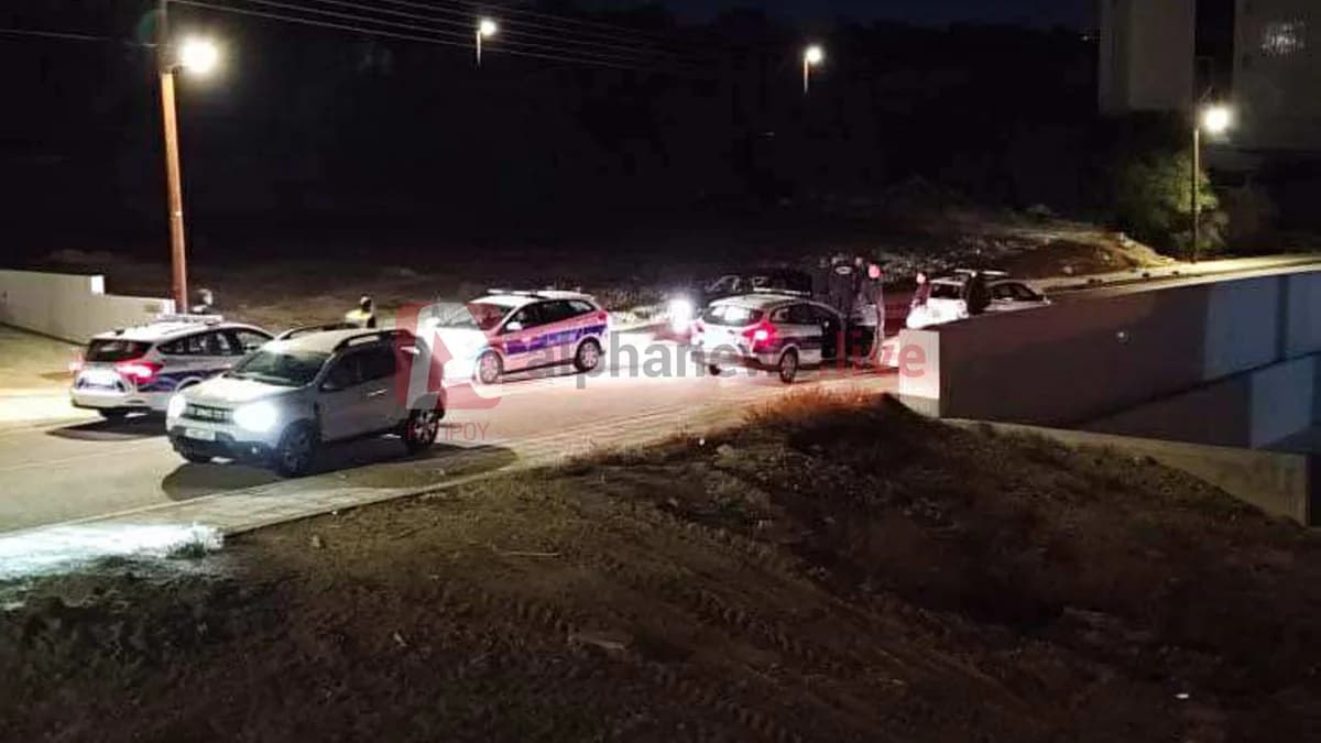 נהגת שפגעה בניידת משטרה במקדוניטיסה זוהתה