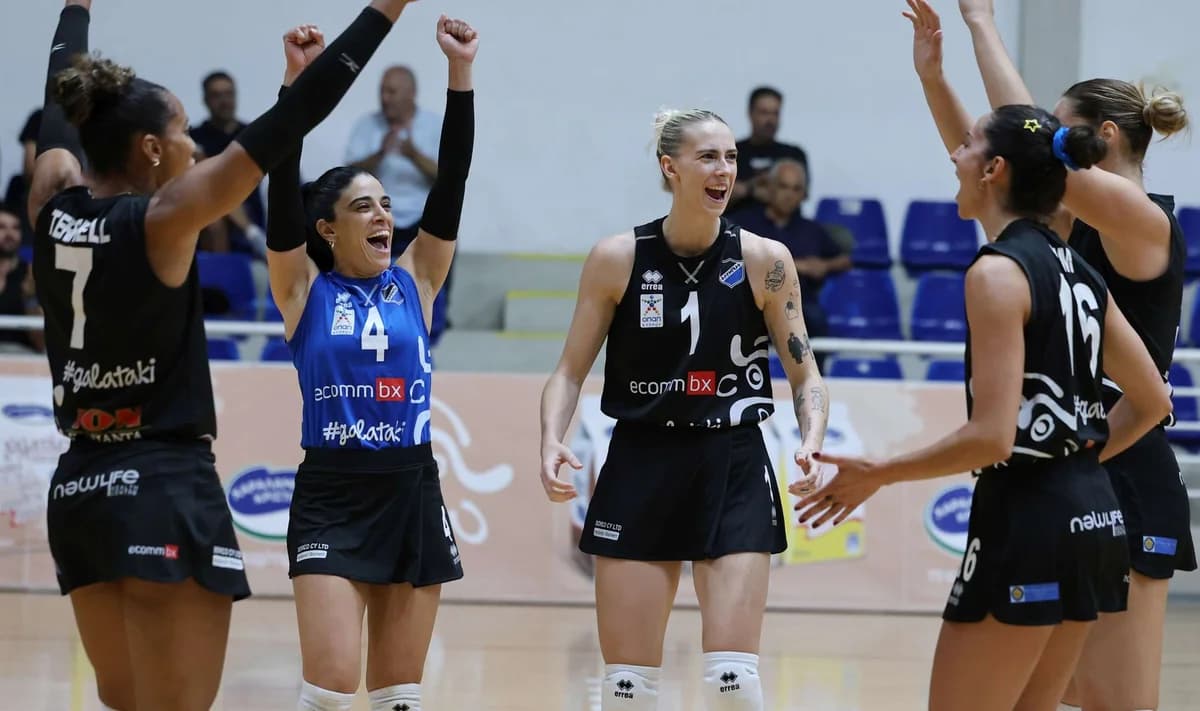 Volleyball: Olympiada Defeats Anorthosis, Apollon Also Wins