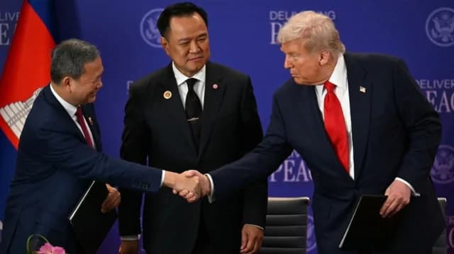 泰国冻结与柬埔寨的和平协议，此前士兵受伤