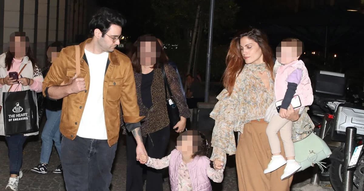 Mary Synatsaki und Ian Stratis: Familienausflug mit Tochter Olivia