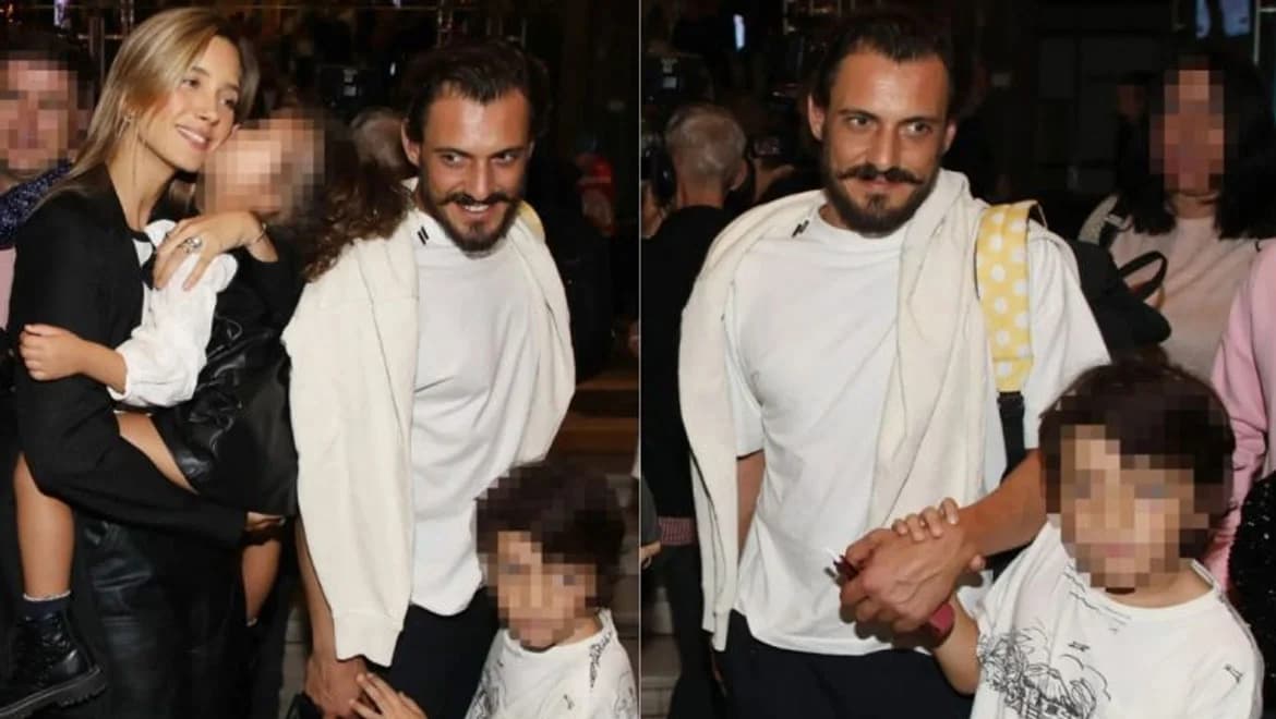 Σταύρος Σβήγκος και Γιολάντα Καλογεροπούλου: Σπάνια έξοδος με τα παιδιά τους