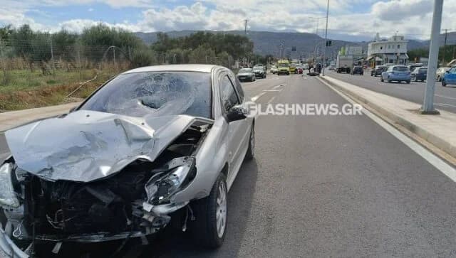 Serious Injury in Traffic Accident in Chania