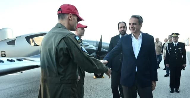 Κυριάκος Μητσοτάκης: Ομιλία για την παραλαβή αεροσκαφών του Πυροσβεστικού Σώματος