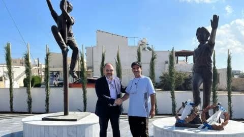 Memorial Service Held for Isaac and Solomou Monument: "Symbols of Freedom for Cyprus"