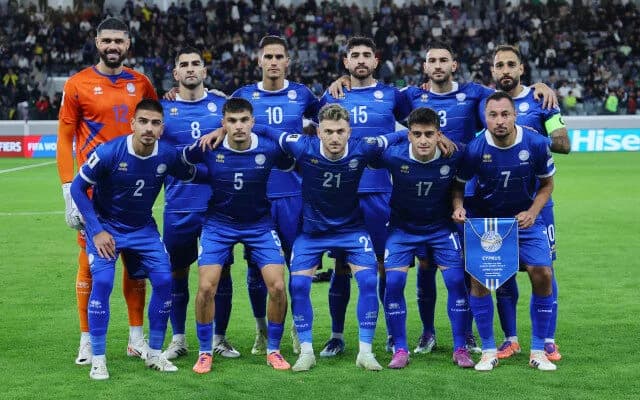 La selección nacional de Chipre pierde ante Austria