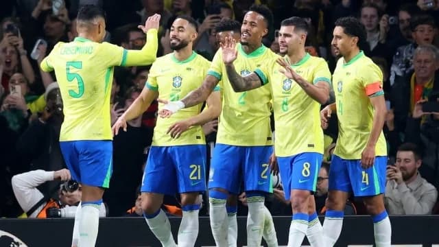 Brasil vence 2-0 a Senegal en amistoso en el Emirates