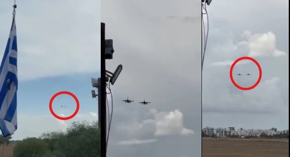מטוסי F-16 טורקיים הפרו את מרחב הטיסה של ניקוסיה