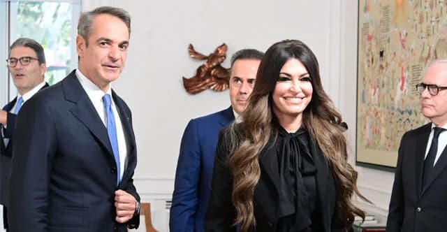 Κίμπερλι Γκιλφόιλ στο Μέγαρο Μαξίμου για την ενεργειακή συμφωνία Ελλάδας-Ουκρανίας