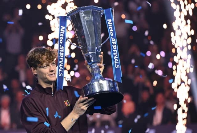 ATP 年终总决赛：辛纳在都灵击败阿尔卡拉斯