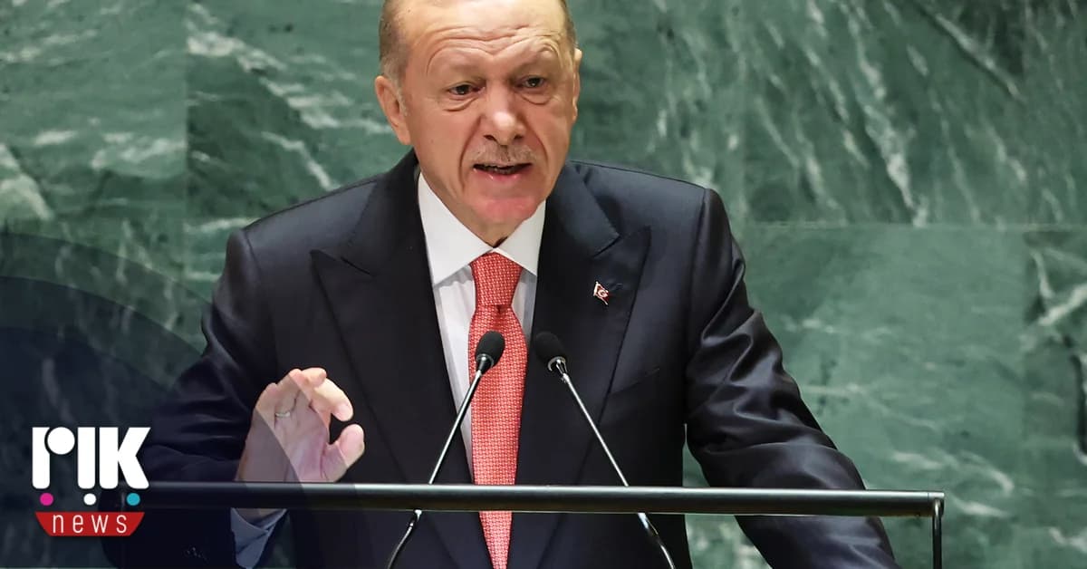 Ερντογάν: Επαναφέρει τη θέση για λύση δύο κρατών στην Κύπρο