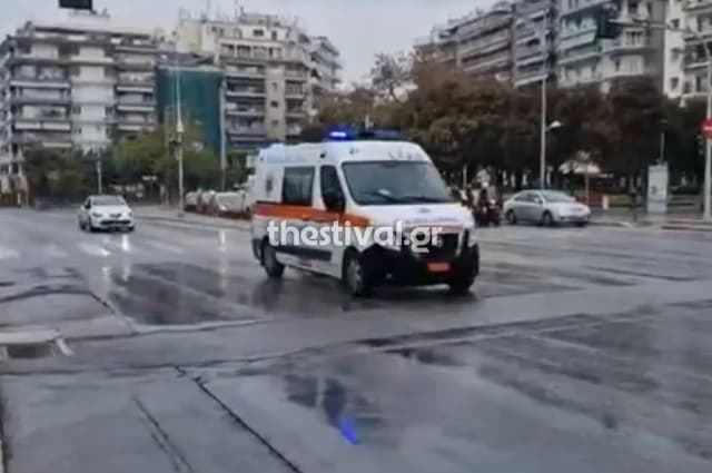 Thessaloniki: Police create 'lifeline' for infant transfer from Ioannina