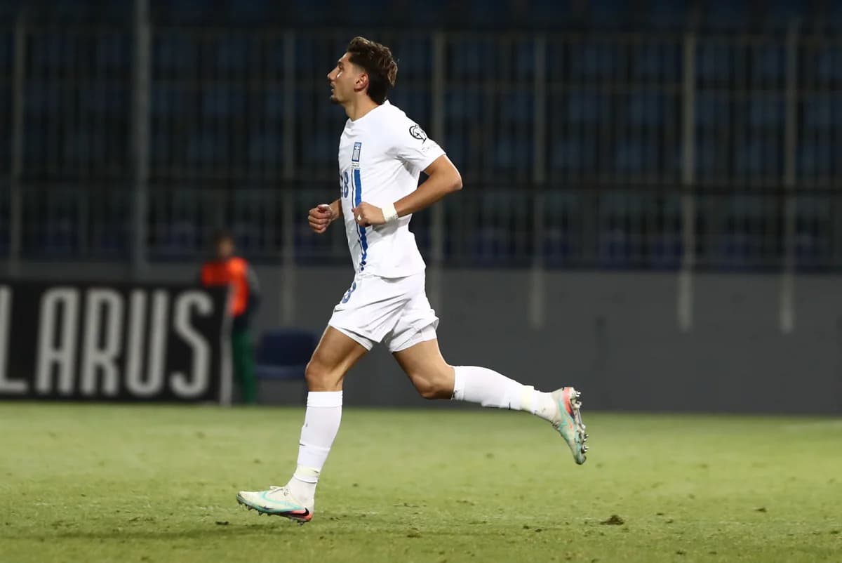 Nektarios Triantis Debuta con la Selección de Grecia